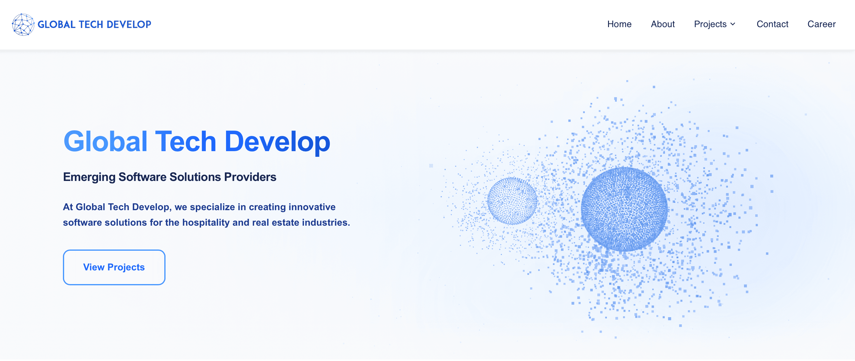 Screenshot of Global Tech Develop