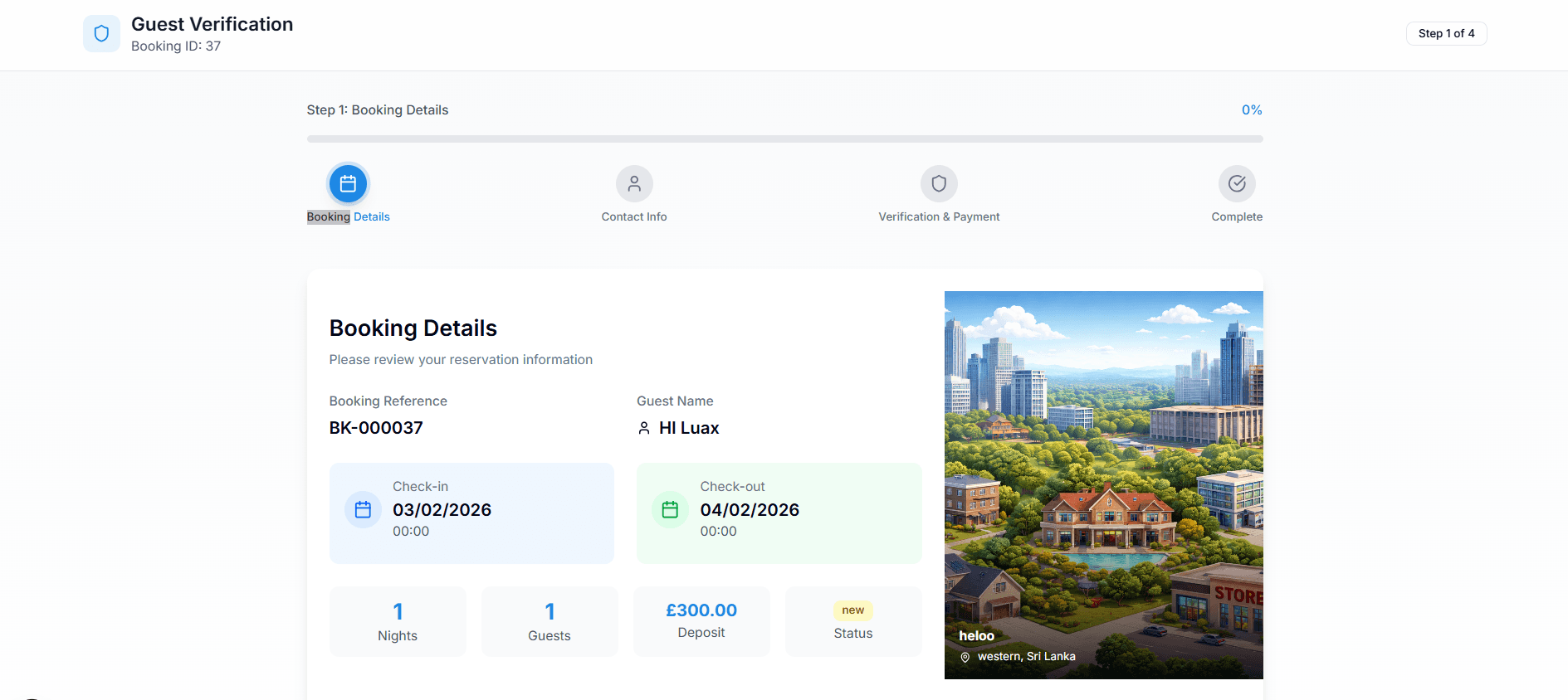 Screenshot of Infinit Verifications