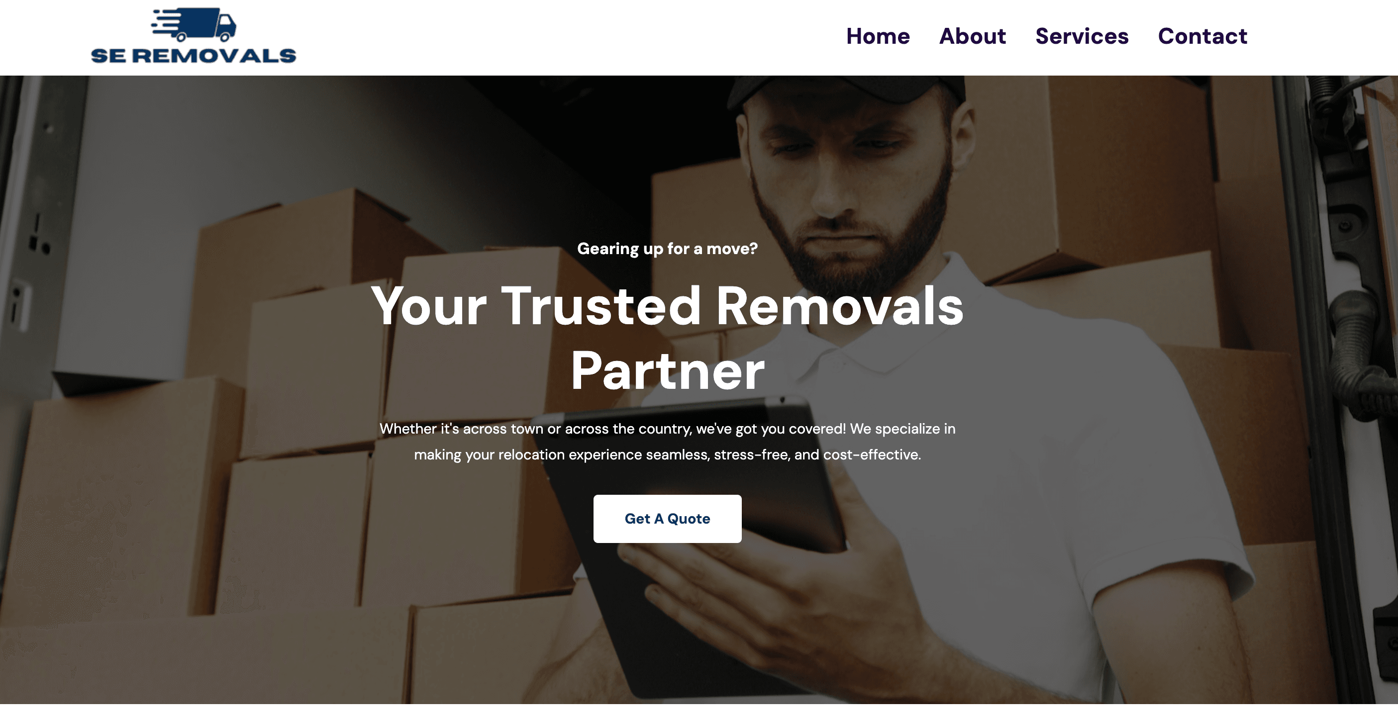 Screenshot of SE Removals